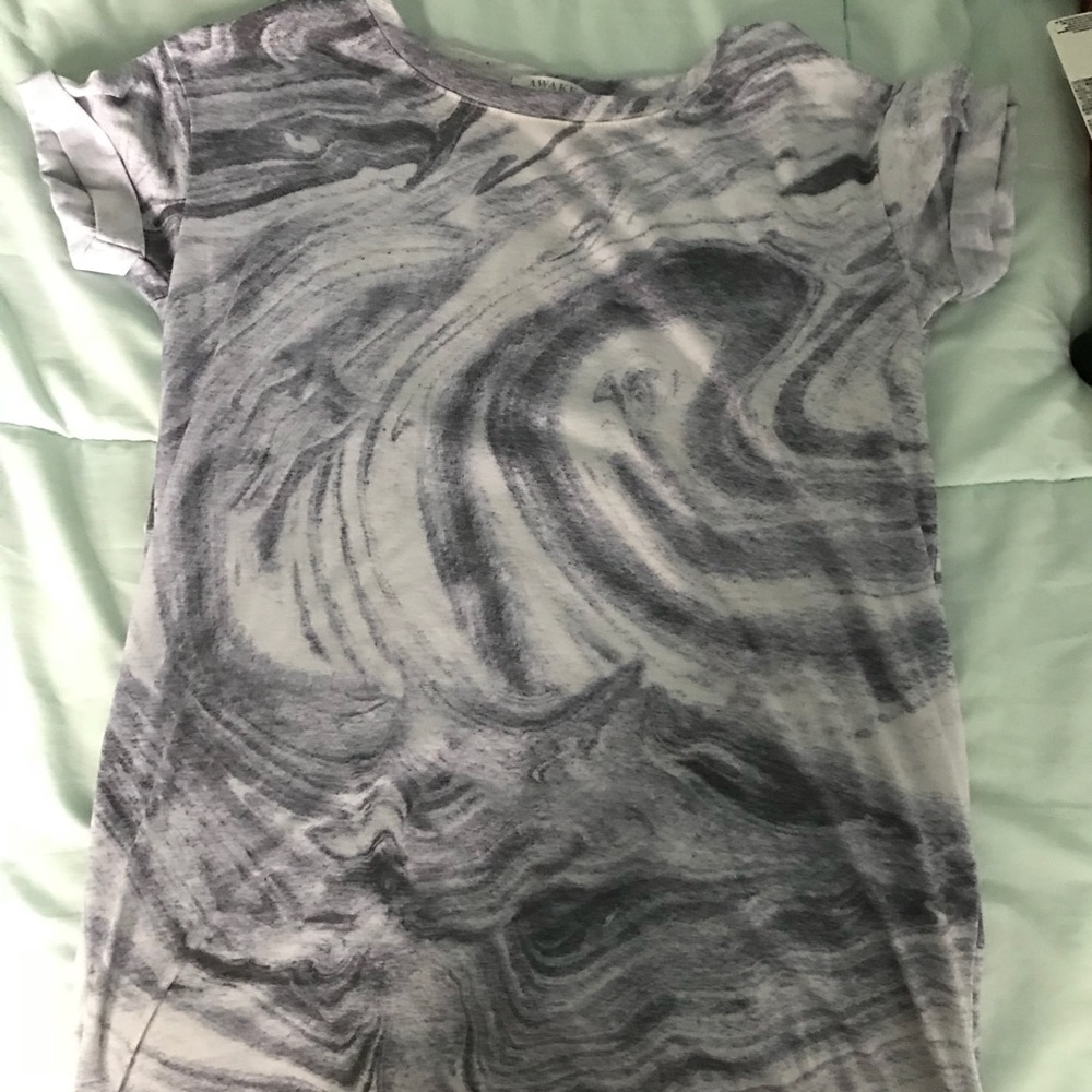 Swirls Boyfriend Shirt